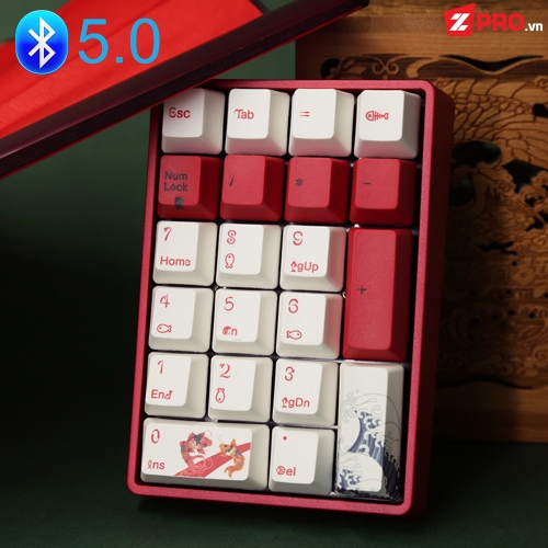 Bàn phím cơ varmilo numpad koi bluetooth - vb21m