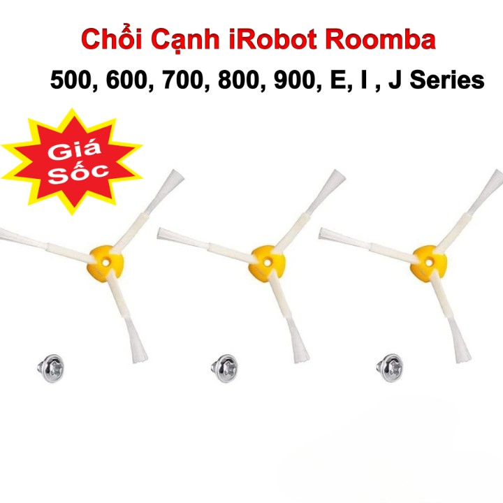 Chổi cạnh robot hút bụi irobot roomba 500 600 700 800