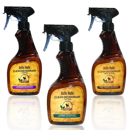 Xịt Khử Mùi Dưỡng Lông Budle Budle