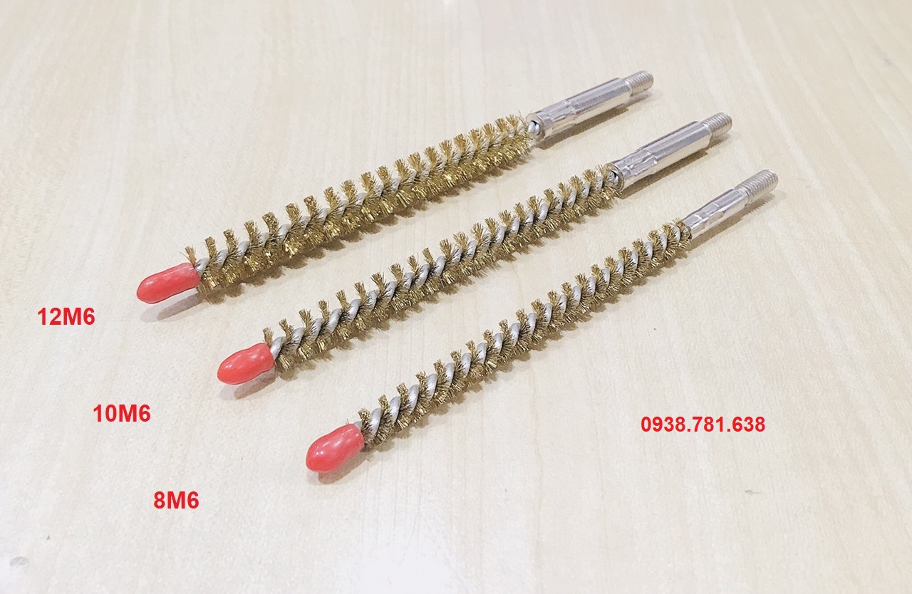 Chổi cước thông ống Đồng ren M6