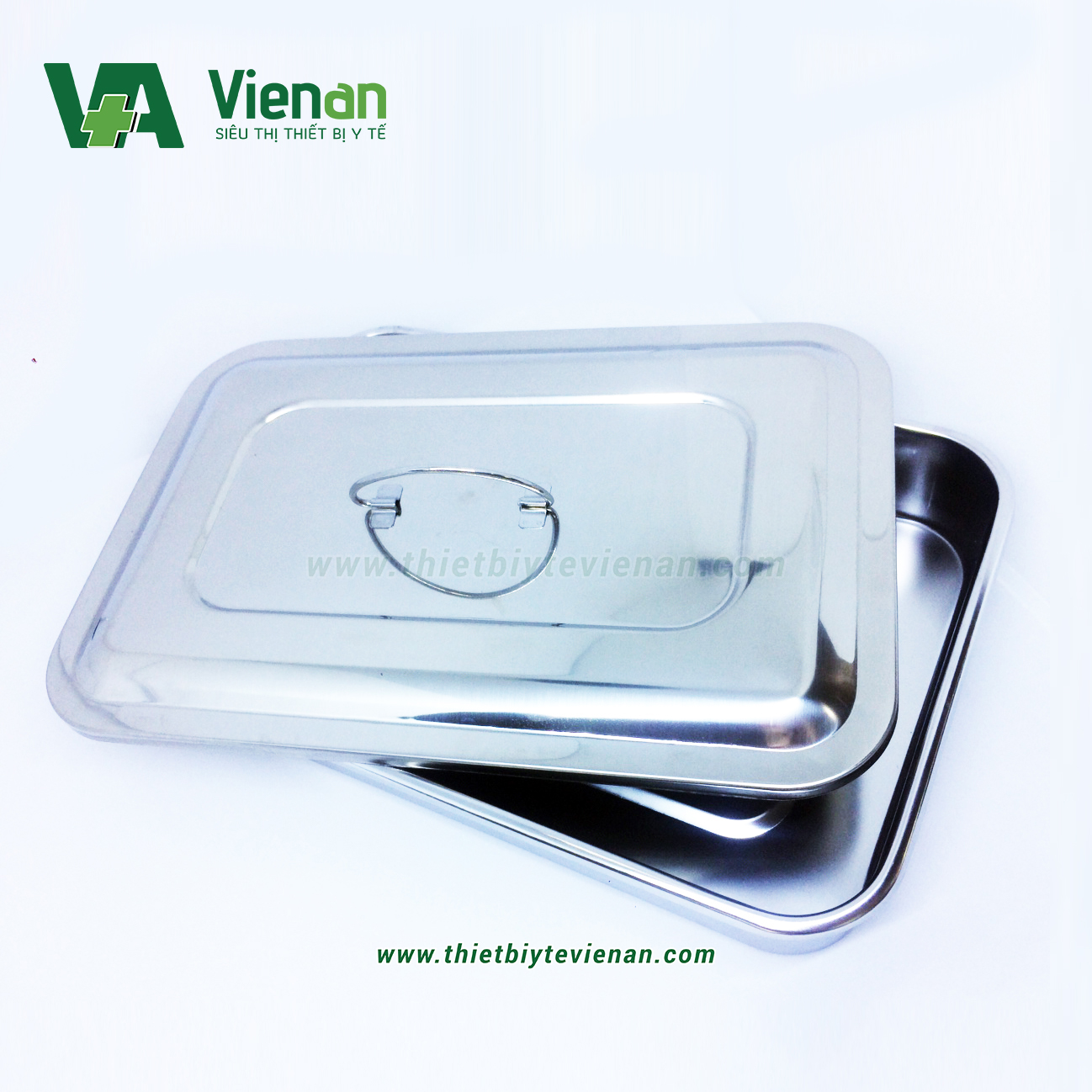 Hộp inox đẹp có nắp rời size nhỏ