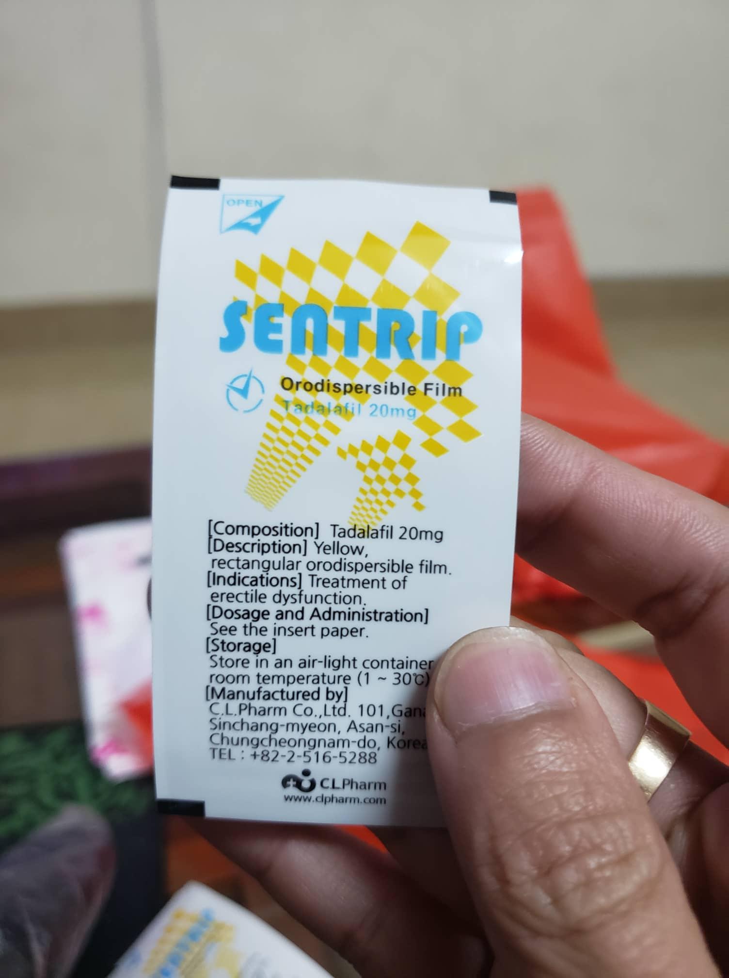 SenTrip tem ngậm cường dương số 1 hàn quốc