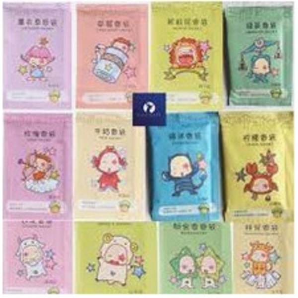 Combo 5 túi thơm 12 cung hoàng đạo