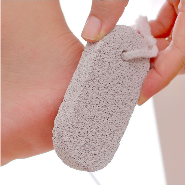 Miếng Bọt Biển Chà Gót Chân, Đá Bọt Biển Mài Gót Chân - Tẩy Tế Bào Da Tự Nhiên