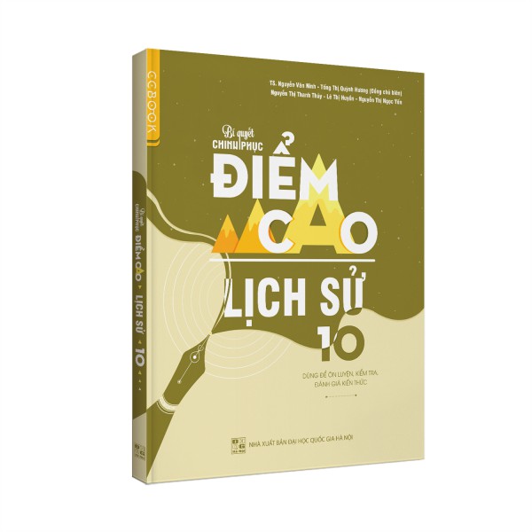 Sách- Bí quyết chinh phục điểm cao Lịch sử 10