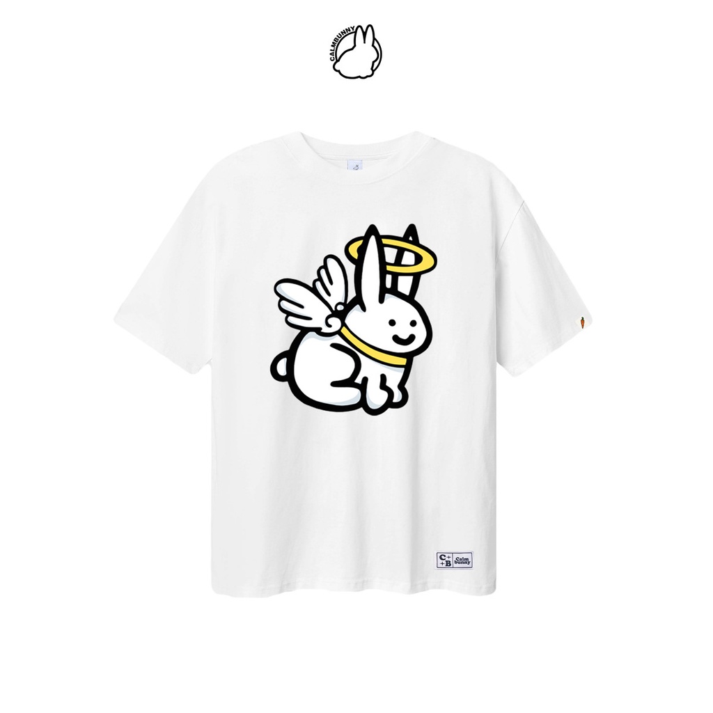 Áo thun calm bunny "angel bunny"