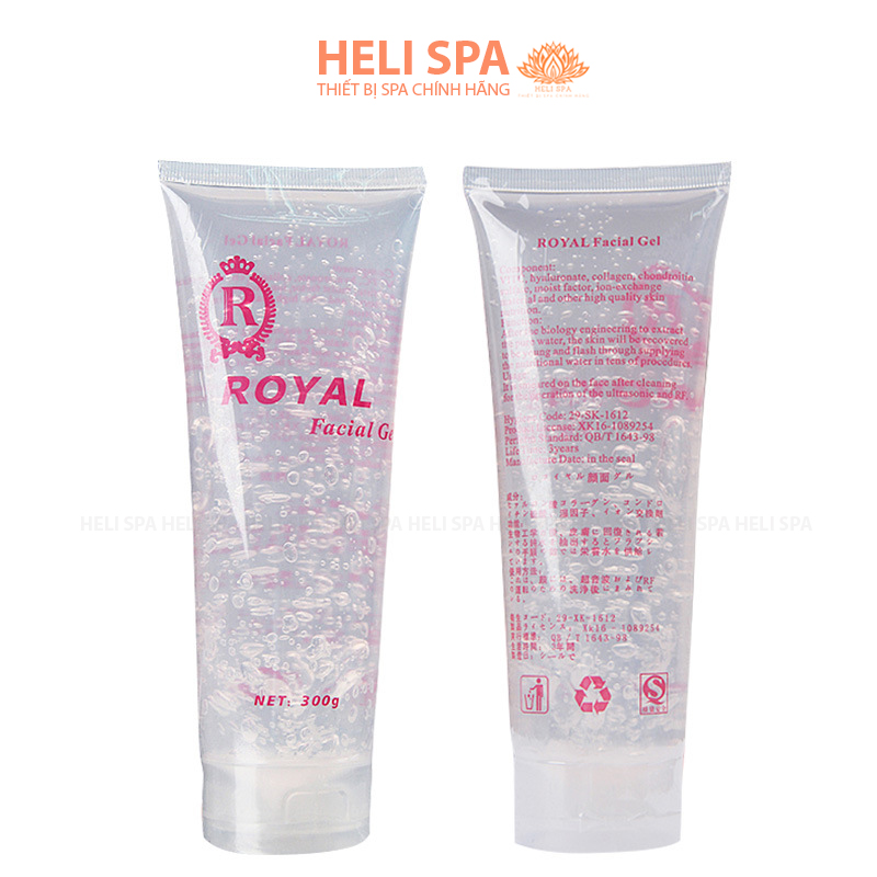 Gel lạnh triệt lông Royal làm ẩm da, mát da, sử dụng cho máy triệt lông, máy nâng cơ, Hifu...