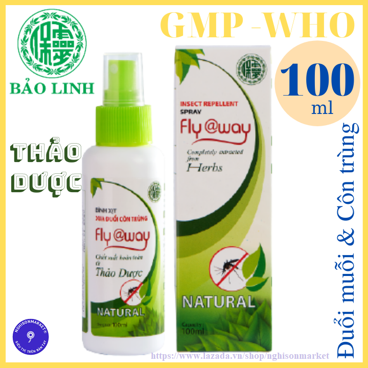 Bình xịt đuổi muỗi an toàn Đông Nam Dược Bảo Linh