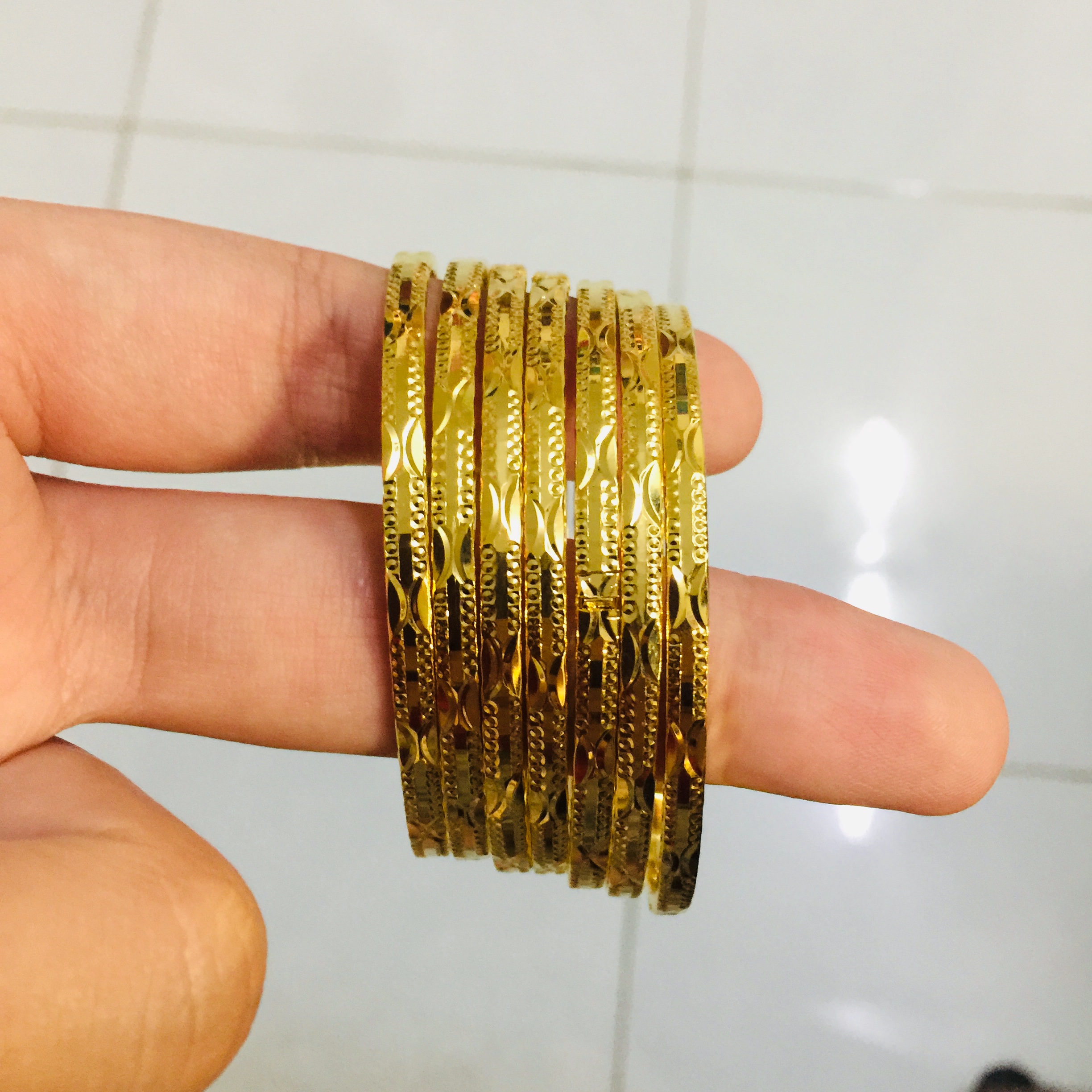 [HCM]BỘ 7 VÒNG XIMEN KHÓA GÀI NHƯ VÀNG THẬT CAO CẤP [VUI LÒNG INBOX ĐỂ TƯ VẤN CHỌN KÍCH CỠ]