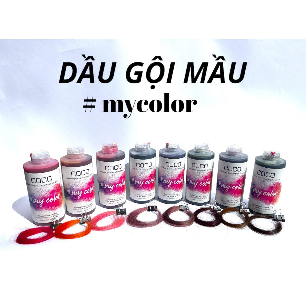 Dầu Gội Bù Màu COCO - Dầu Gội Nhuộm Tóc Và Giữ Màu