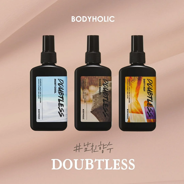 [HCM]Xịt Thơm Toàn Thân Cho Nam Bodyholic Doubtless Hair & Body Mist 100ml