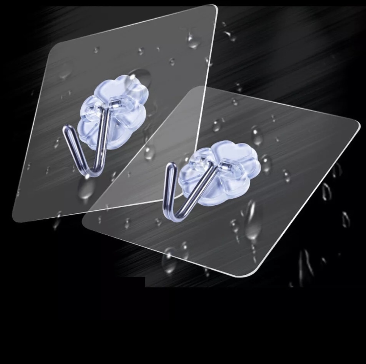 Combo 30 móc dán tường trong suốt thần thánh 6x6cm