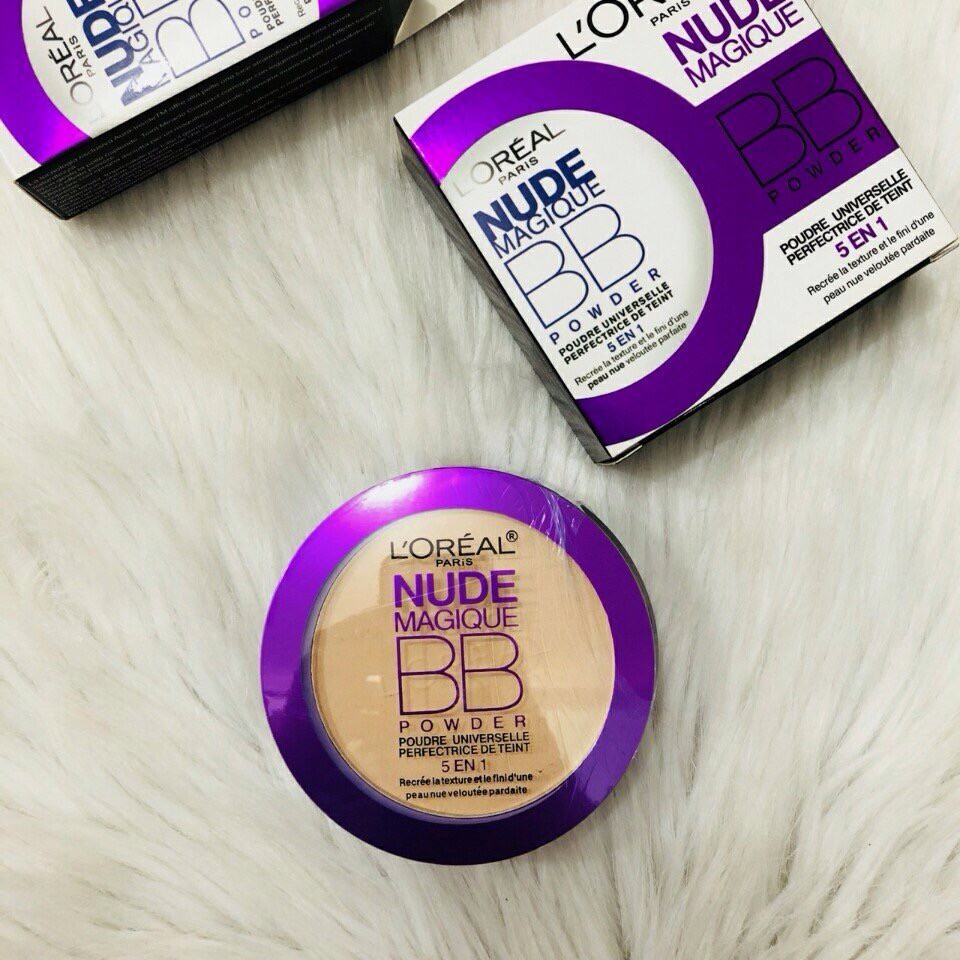 [HCM]PHẤN NÉN 2 TẦNG LOREAL CÓ KÈM BÔNG PHẤN MỊN