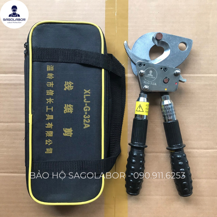 XLJG32A Kiềm Kềm Kìm cắt cáp nhông đồng nhôm sắt thép ACSR dành cho điện lực