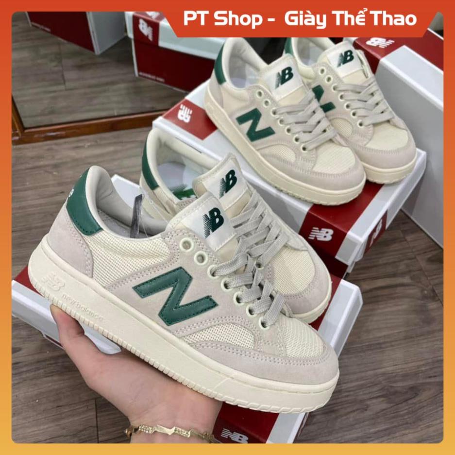 [FreeShip+ Hàng Xịn] Giày Sneaker  Nb Crt 2.0  Chữ xanh lá, Giầy thể thao New balance 300  trắng N t