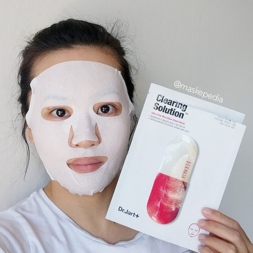 Mặt nạ Dr.Jart + Dermask Micro Jet Clearing Solution (set 5 mask)
