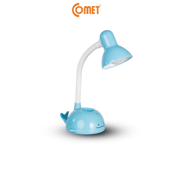 Đèn bàn học sinh comet ct412b/p chất liệu nhựa abs cao cấp có sẵn bóng bulb - hàng chính hãng