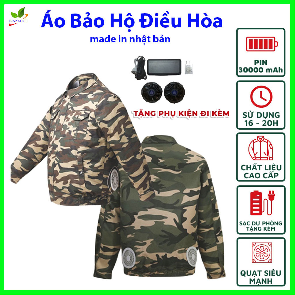 Áo điều hòa quạt gió, Áo điều hòa nhật bản pin 50000mah, hoạt động liên tục 20h, chống nóng, chống nắng giúp làm mát cơ thể bảo vệ người lao động, Áo điều hòa, Áo điều hòa quạt gió giá rẻ, Áo điều hòa nhật bản, Áo điều h