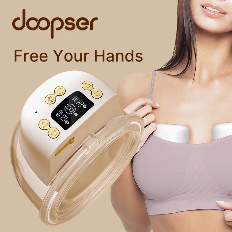 Voucher 30k- máy hút sữa điện đơn không dây doopser 8010 hàng nội địa trung, máy vắt sữa không dây di động -ntm10