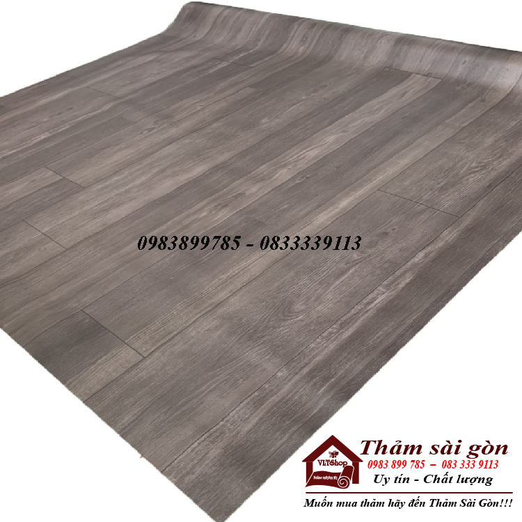 thảm nhựa vân gỗ trải sàn 0,5mm