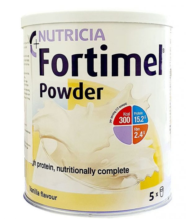 Sữa bột fortimel powder vanilla 335g – dinh dưỡng hoàn chỉnh giàu protein