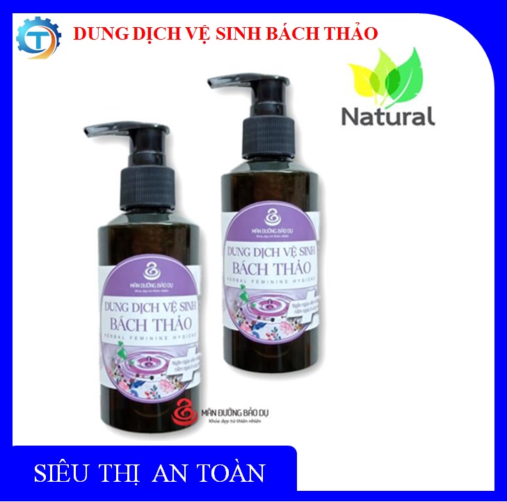 Dung dịch vệ sinh Nam + Nữ Bách Thảo chiết xuất từ thiên nhiên, ngăn ngừa nấm ,ngứa vùng kín