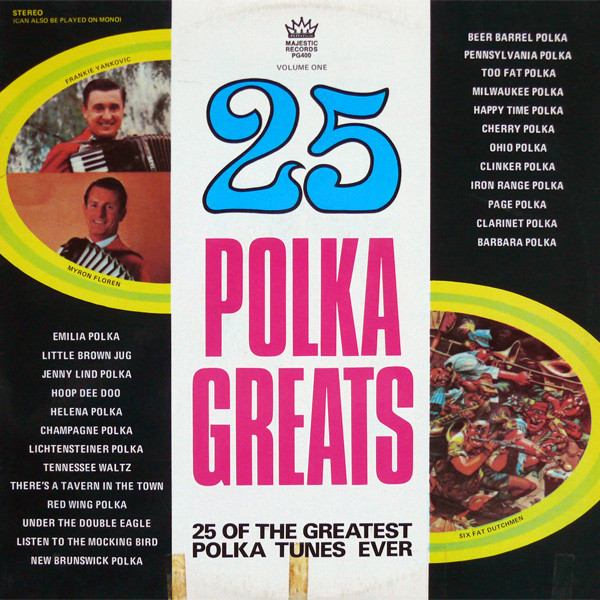 Đĩa than Vinyl Various – 25 Polka Greats Volume 1 - 1 LP