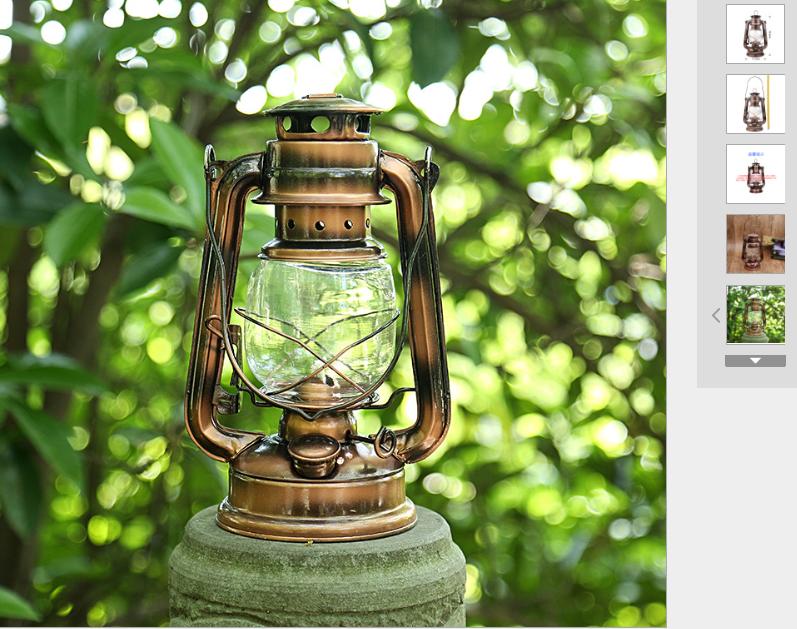 Tặng 2 bấc-đèn bão đèn dầu chống bão giả cổ loại 24.5cm thắp dầu