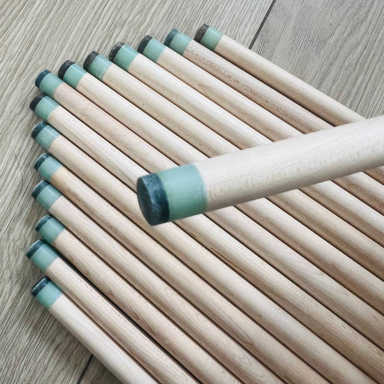 Ngọn Cơ Kpro Gỗ Maple Canada Cao Cấp Đã Lên Tẩy Phíp Sừng , Ren 5/16/18 , Líp, 3 Băng, Lỗ