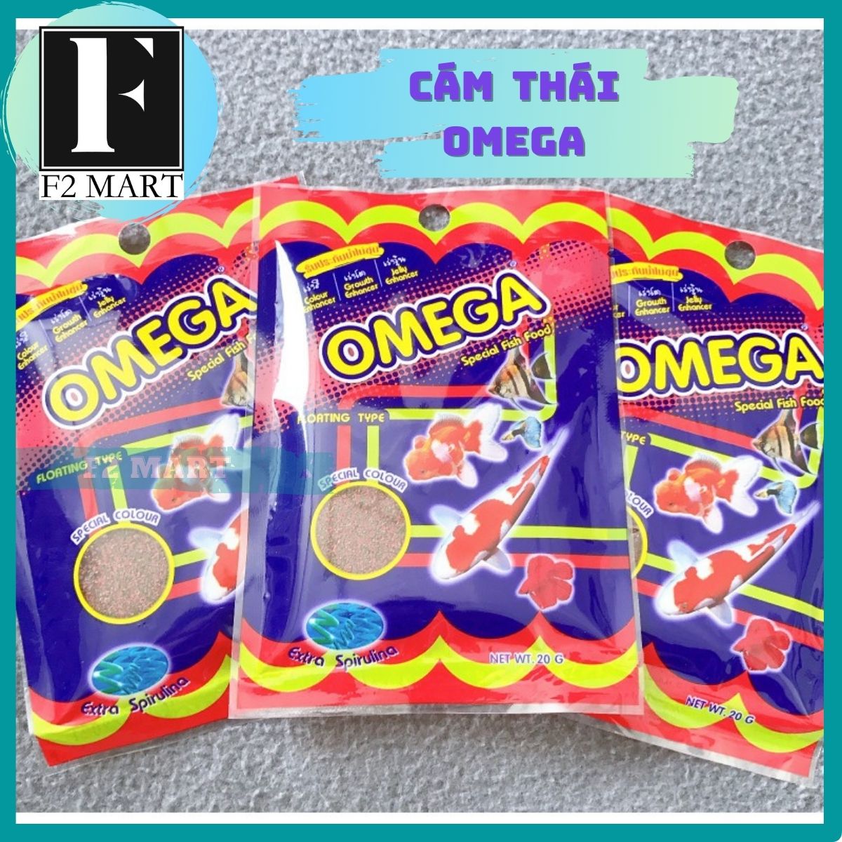 Cám thái omega dành cho mọi loại cá