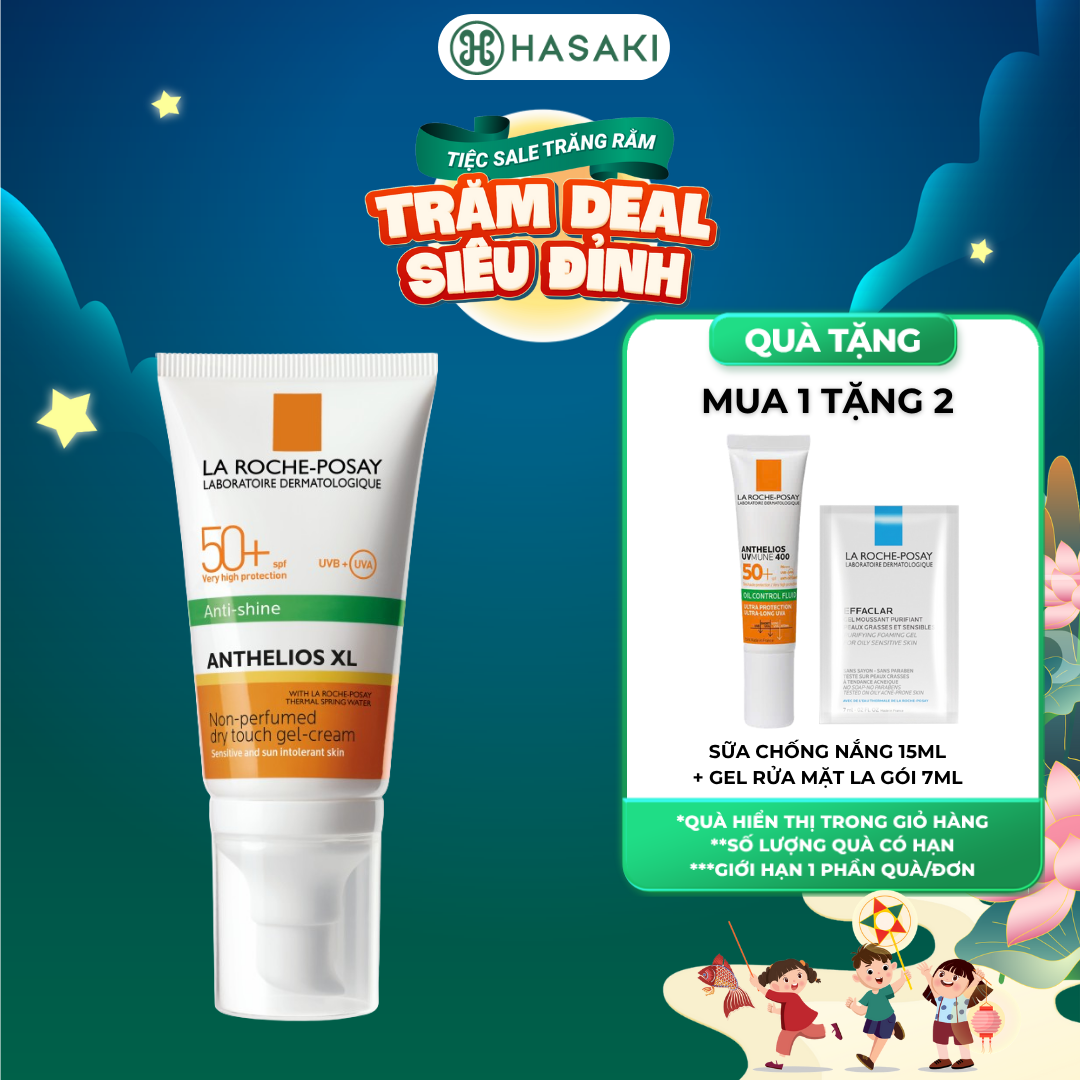 [MUA LÀ CÓ QUÀ] Kem Chống Nắng La Roche-Posay SPF50+ 50ml Hasaki Sản Phẩm Chính Hãng