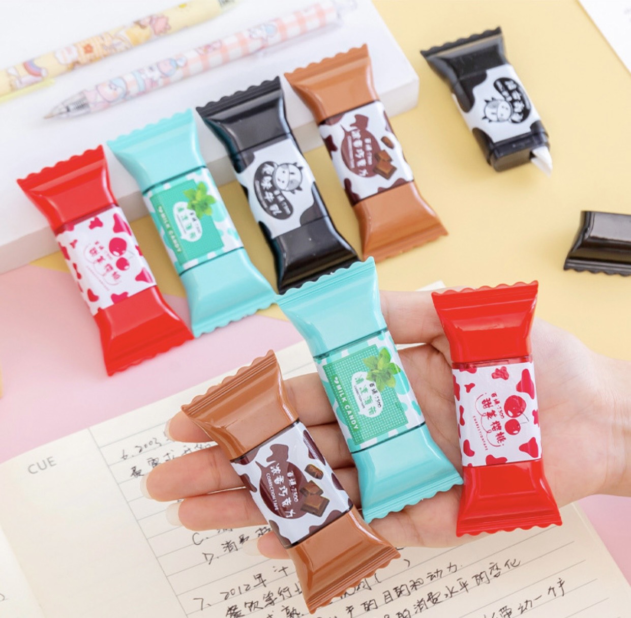 Bút xóa kéo hình kẹo dễ thương - gt11