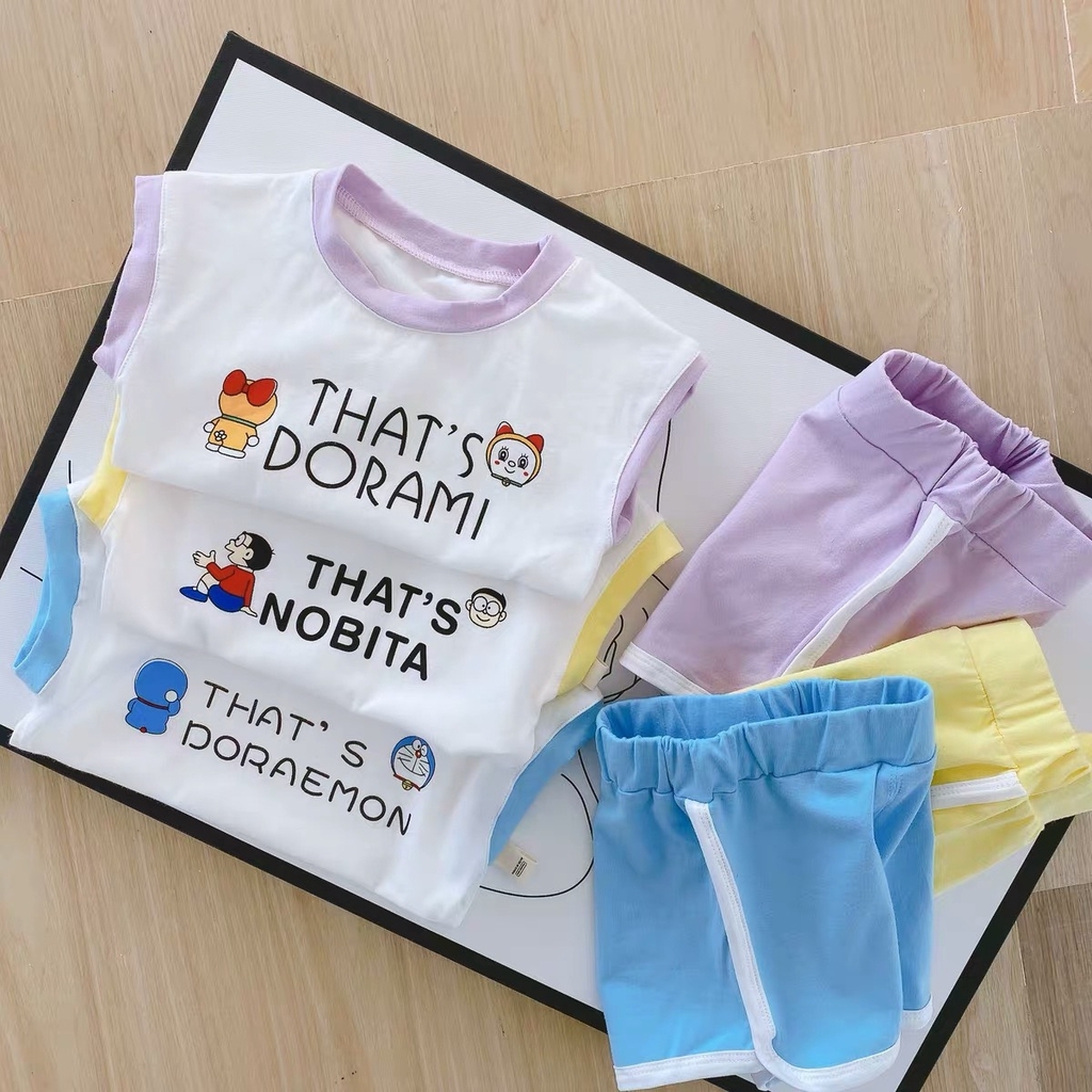 Freeship - mẫu mới - bộ nobita cho bé 8-18kg. xmhp