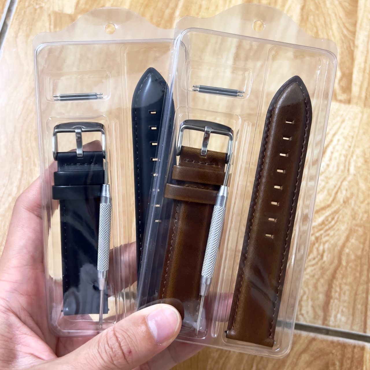 Dây Da Đồng Hồ Đeo Tay Chốt Gắn Thông Minh Cho Fossil, DW, Smartwatch