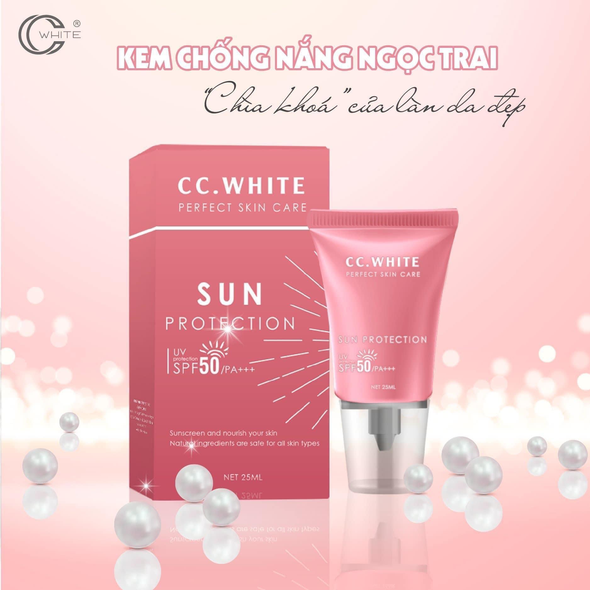 [HCM]KEM CHỐNG NẮNG CC WHITE