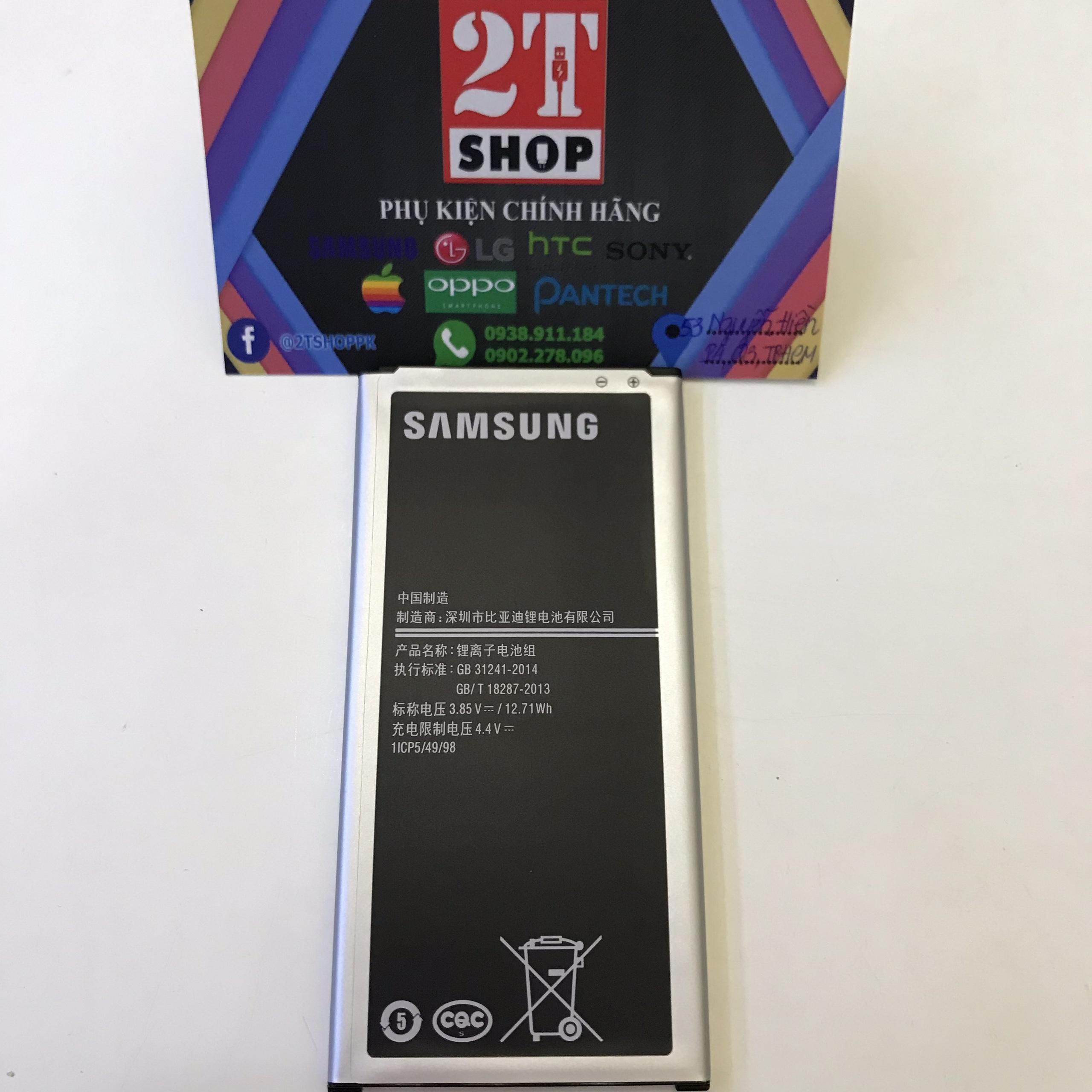 Pin galaxy j7 2016 chính hãng, dung lượng 3300mah, eb-bj710cbc