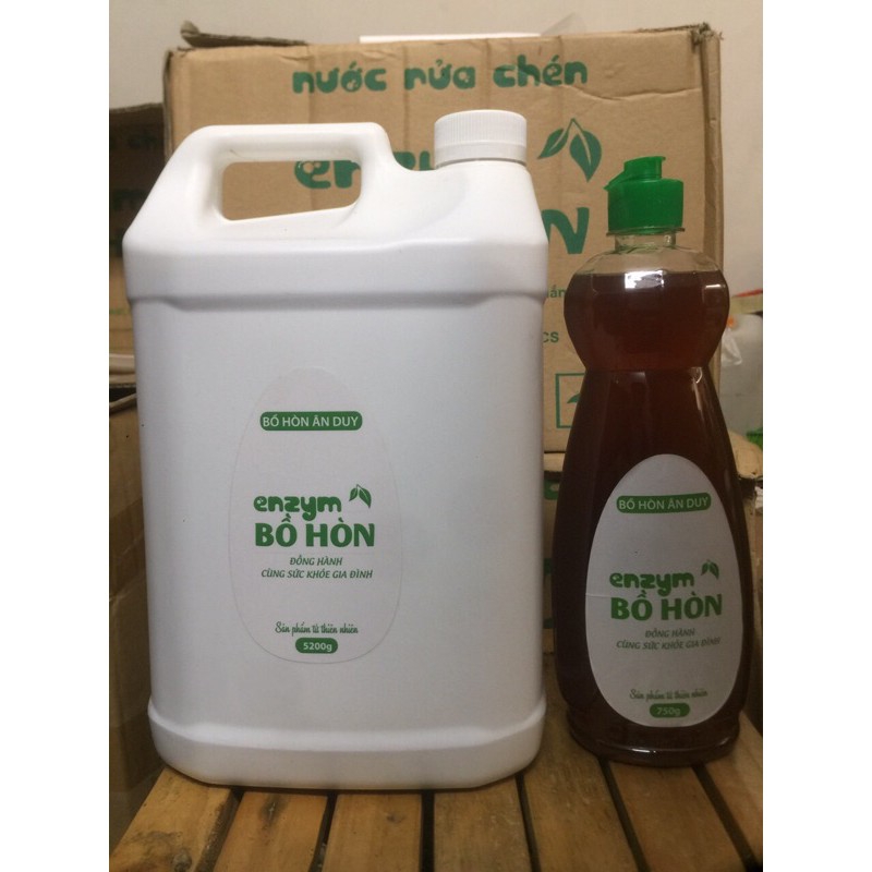 Nước rửa chén enzym bồ hòn 5l2
