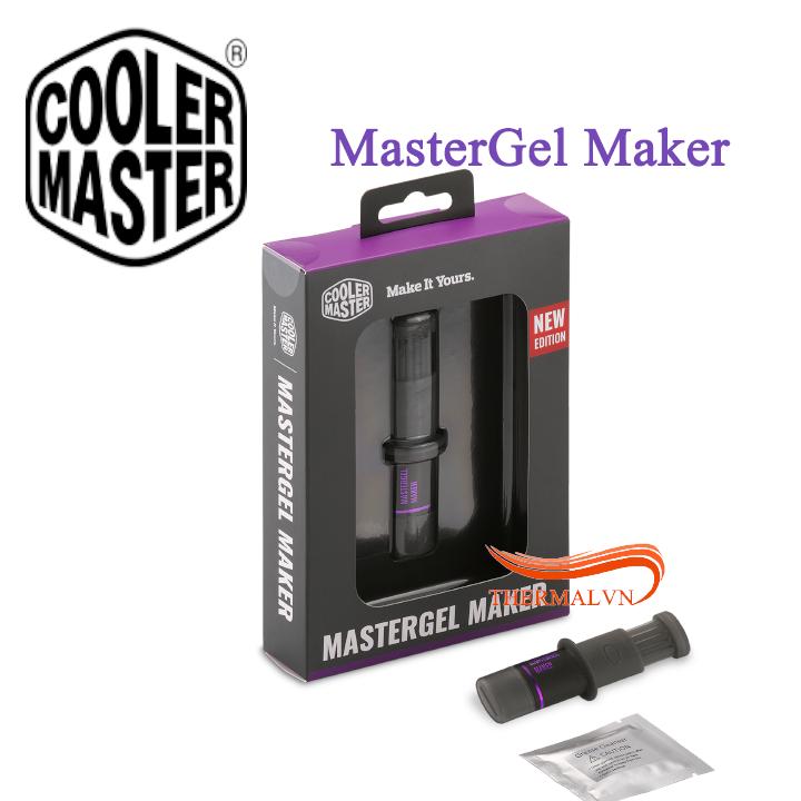 Keo tản nhiệt cpu Cooler Master Mastergel Maker 1.5ml - Hiệu năng tốt, không dẫn điện, không ăn mòn