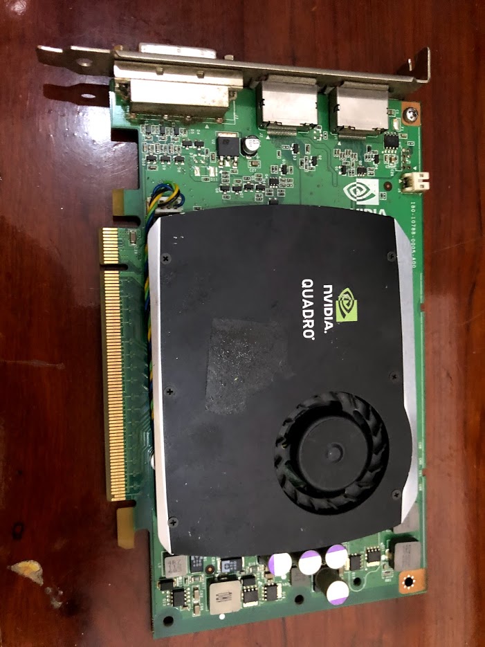 Vga card nvidia quadro fx580