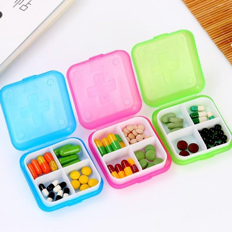 Hộp đựng thuốc chia ngăn tiện dụng