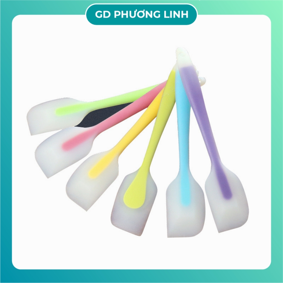 Phới trộn bột silicon đúc lưỡi trong dài 27,5cm - Cây vét bột