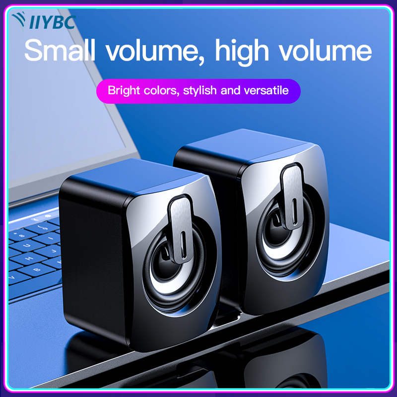 Loa máy tính mini loa có dây usb loa âm thanh nổi 3d loa vòm cho pc máy tính xách tay máy tính xách tay không phải loa bluetooth