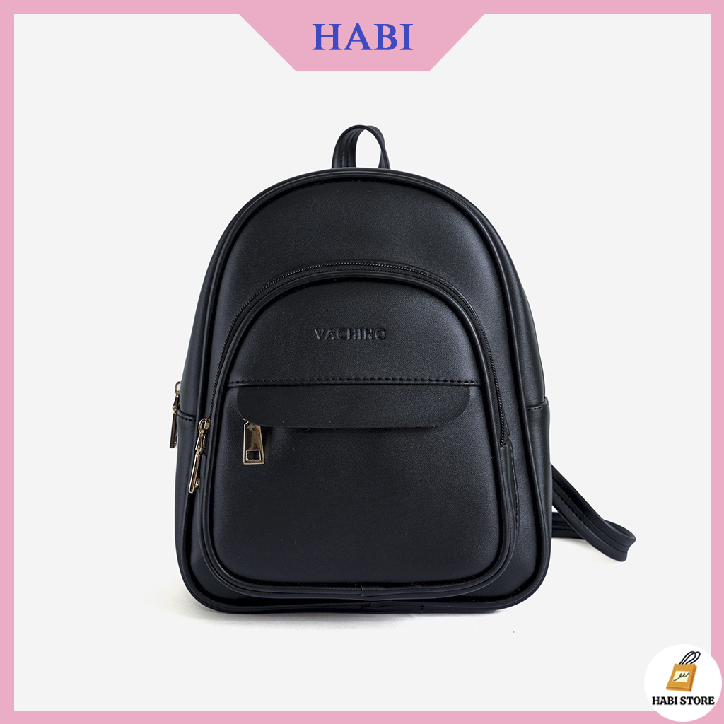 Balo da nữ thời trang vachino, balo nữ thời trang, balo mini da mềm siêu hot giá rẻ chất lượng m186