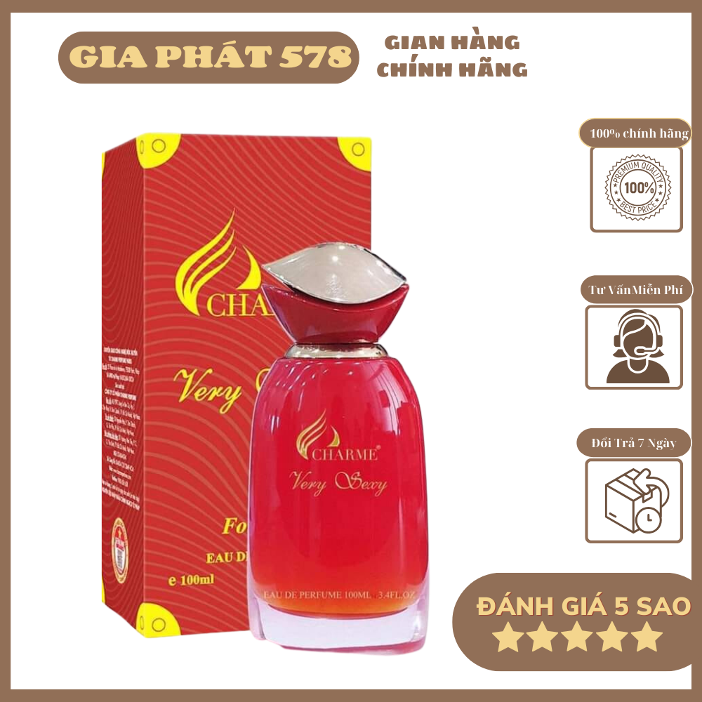 Nước hoa nữ very sexy 100ml - nước hoa thơm lâu quyến rũ cho nữ giới