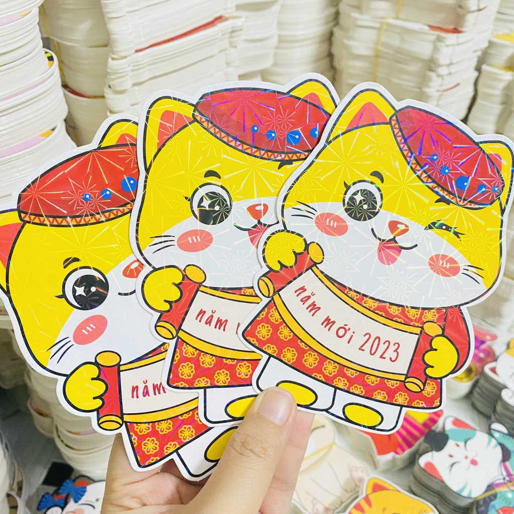 Lì xì chibi hoạt hình tết, bao lì xì chipi 2023 mẫu mới