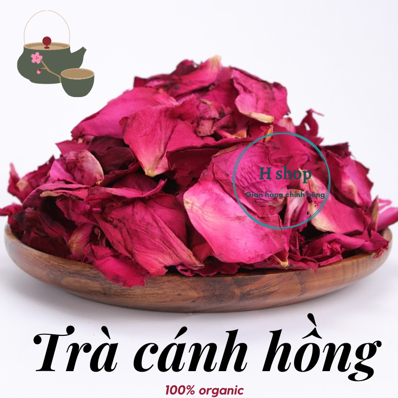 Trà cánh hoa hồng khô gói 20g