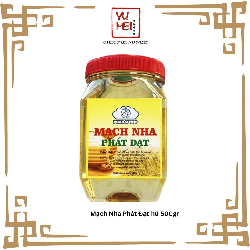 Mạch Nha Phát Đạt hủ 500gr - Ướp Thịt Nướng/ Quay Vịt