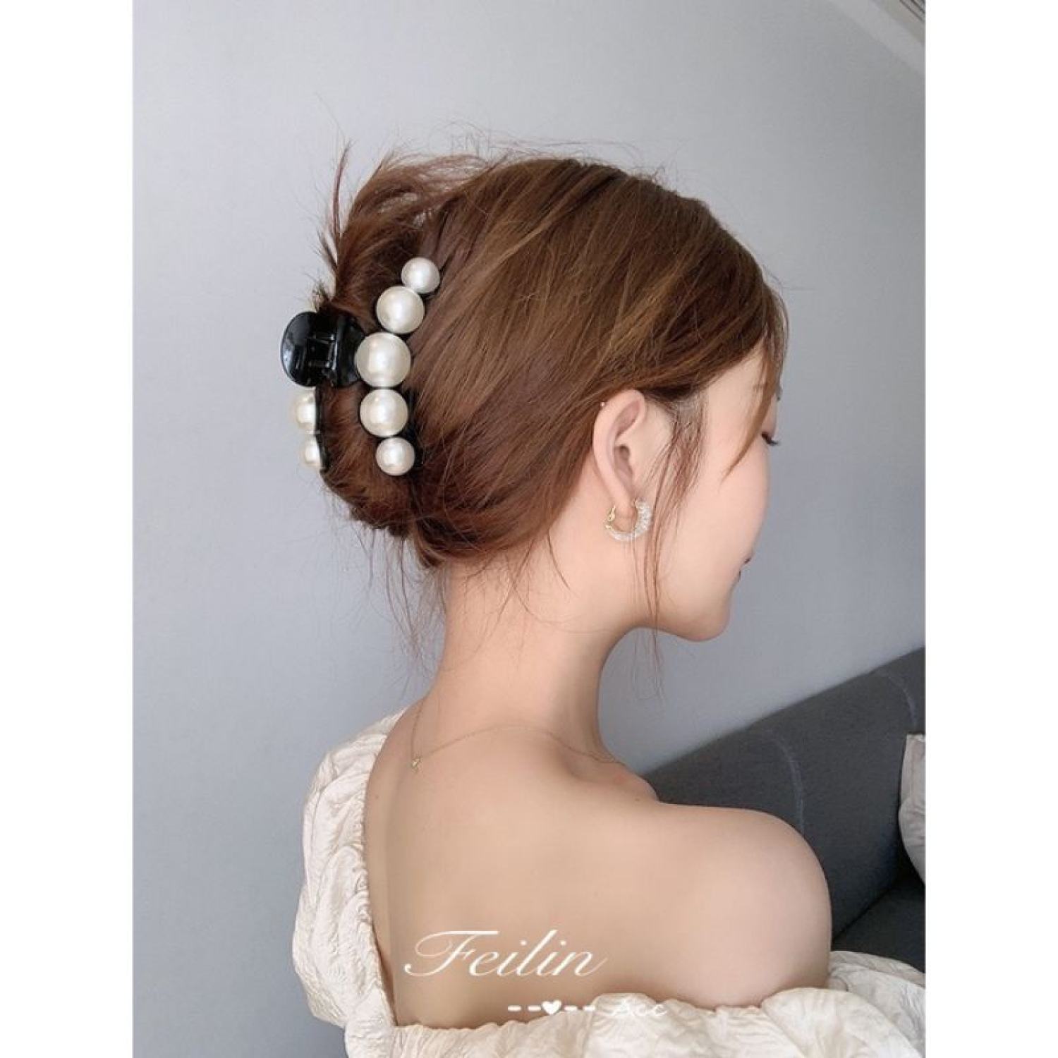 Kẹp tóc càng cua đính đá cực xinh