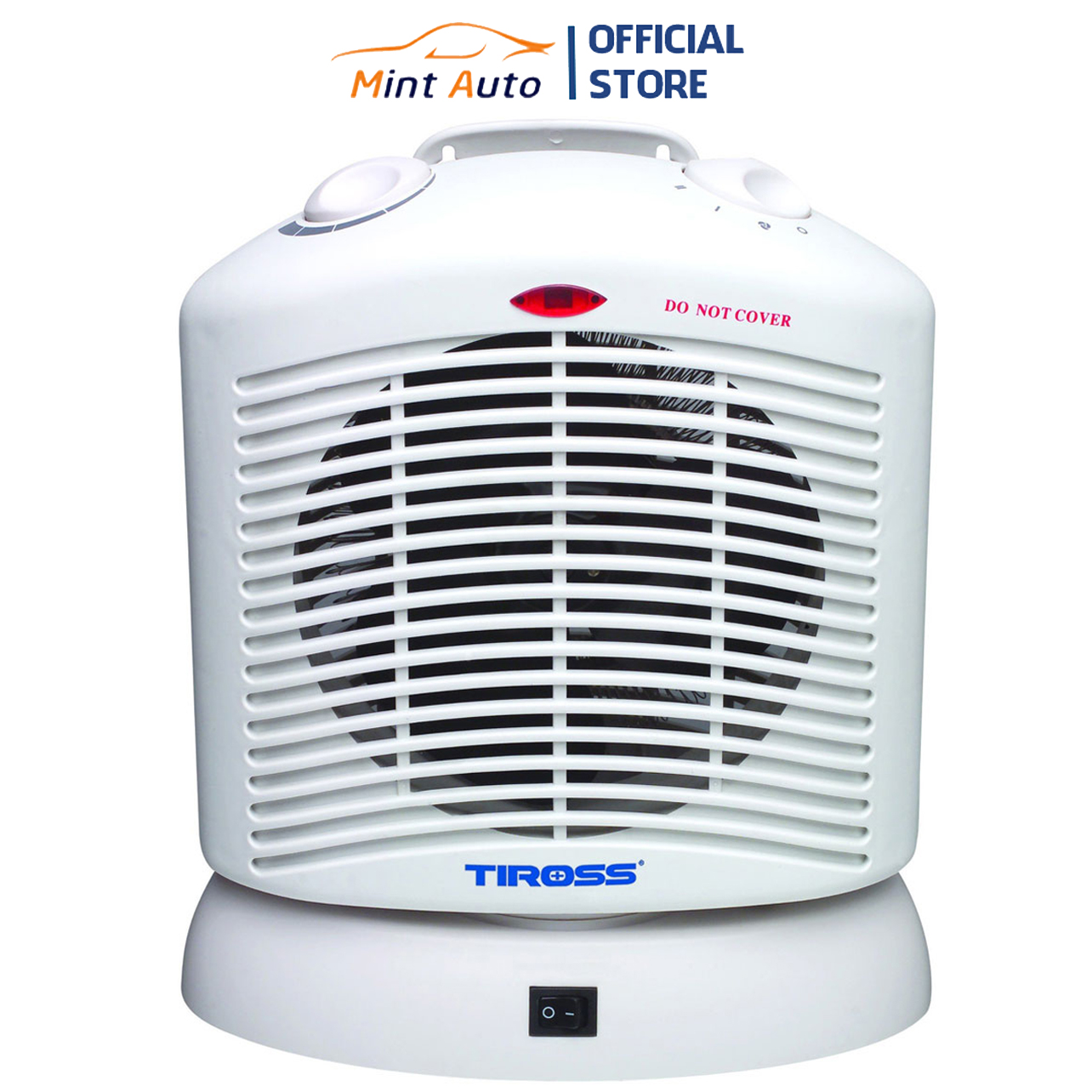 Quạt sưởi tiross ts946 - quạt sưởi hai chiều - công suất 2000w - hàng chính hãng
