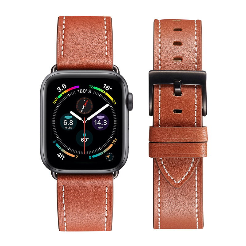 Dây Da Cho Apple Watch Kai.N Herms Leather, Da Bò Thật Cao Cấp Chống Nước Chống Mồ Hôi Giá  290,000 Đồng*Miễn phí vận chuyển